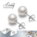 Destiny Jewellery Crystals From Swarovski Pearl Earrings Set